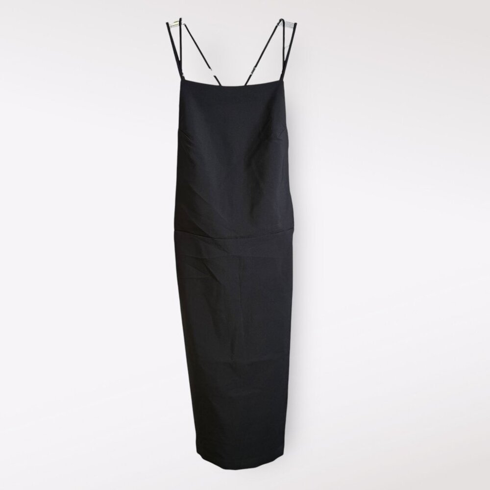 H&M Black Strappy Form Fitting Dress‎ 2